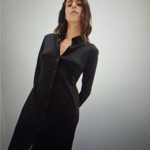 Everlane Black Long Sleeve Dress Shirt NWOT